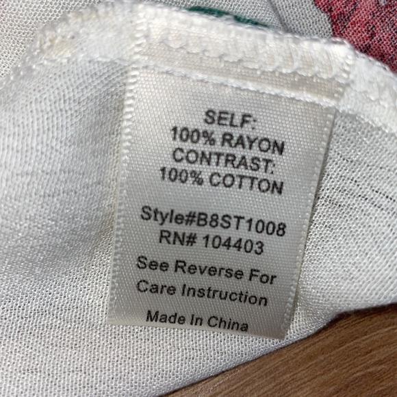 Blu Pepper Bohemian Top - Picture 8 of 8